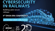 The 2024 ERA-ENISA Conference on Railway Cybersecurity seeks to strengthen sector preparedness and resilience against current threats