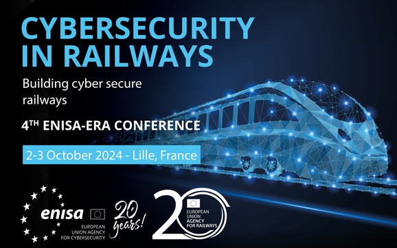 The 2024 ERA-ENISA Conference on Railway Cybersecurity seeks to strengthen sector preparedness and resilience against current threats