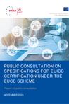 Public Consultation on Specifications for EUICC Certification under the EUCC scheme