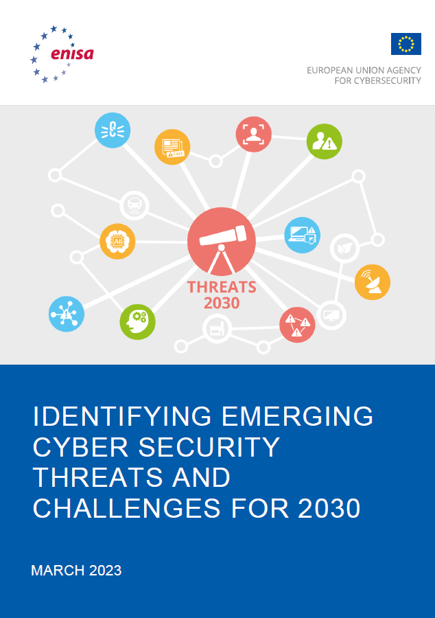 enisa foresight cybersecurity threats for 2030