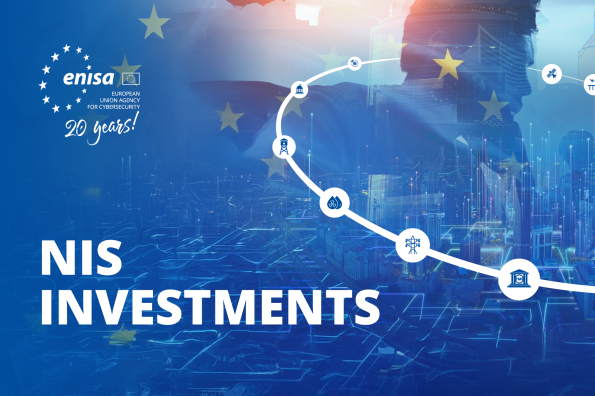 Futuristic image of a city and people working promoting the concept of NIS Investments in essential sectors