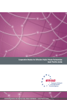 Cooperative models for effective public private partnerships