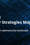 New National Cybersecurity Strategies map - visual with futuristic background